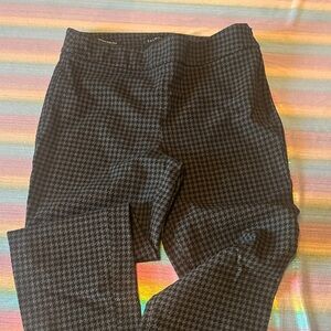 Black and Gray Houndstooth Talbots women’s